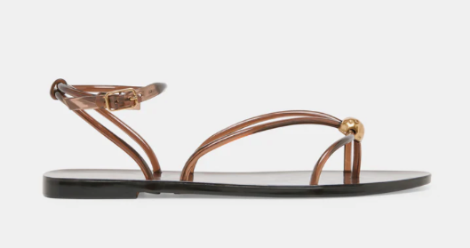 The Kenley Jelly Sandles- Chocolate
