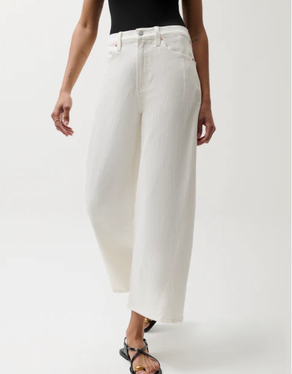 The Kyra High Rise Bowed Ankle Jeans