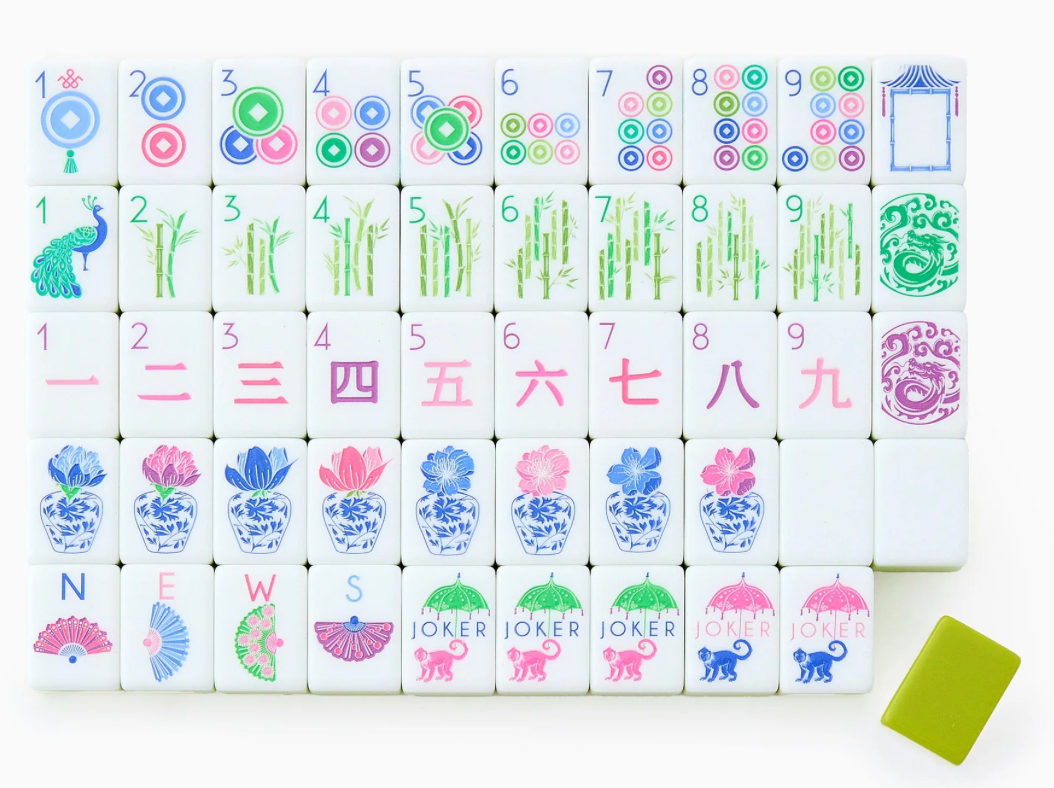 Limoncello Mahjong Tiles