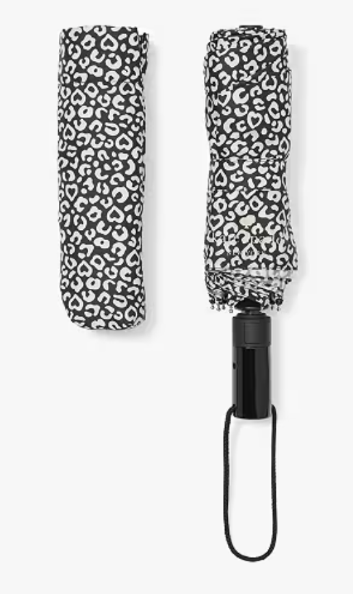 Kate Spade Leopard Heart Umbrella