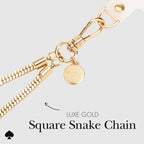 The Kate Spade New York Crossbody Chain - Heart of Gold