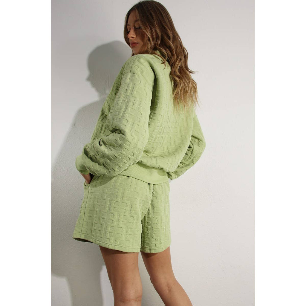 The Bex Shorts - Pistachio