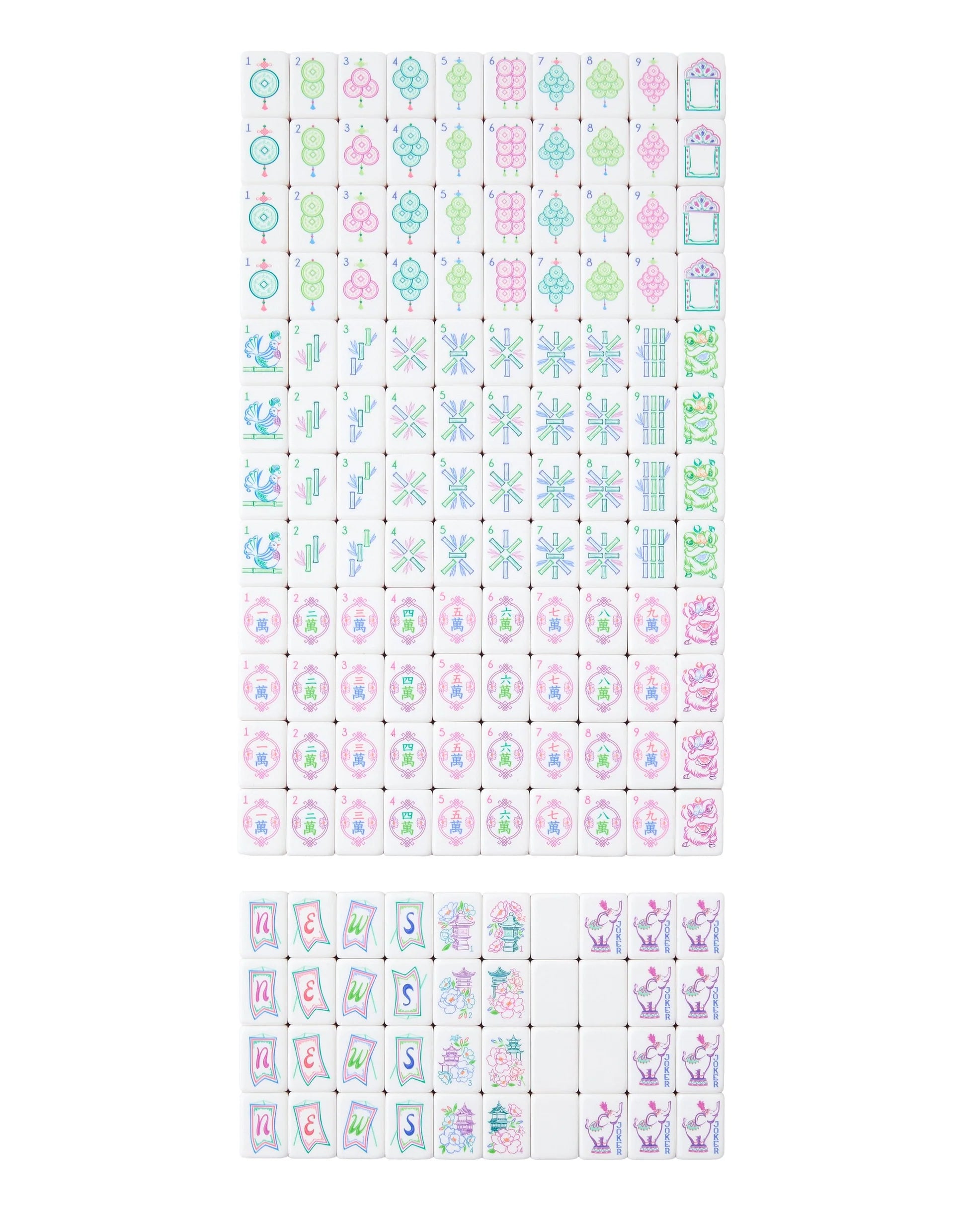 Amara Mahjong Tile Set