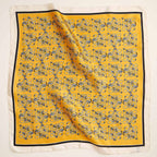 Geometric Knot Scarf - Gold
