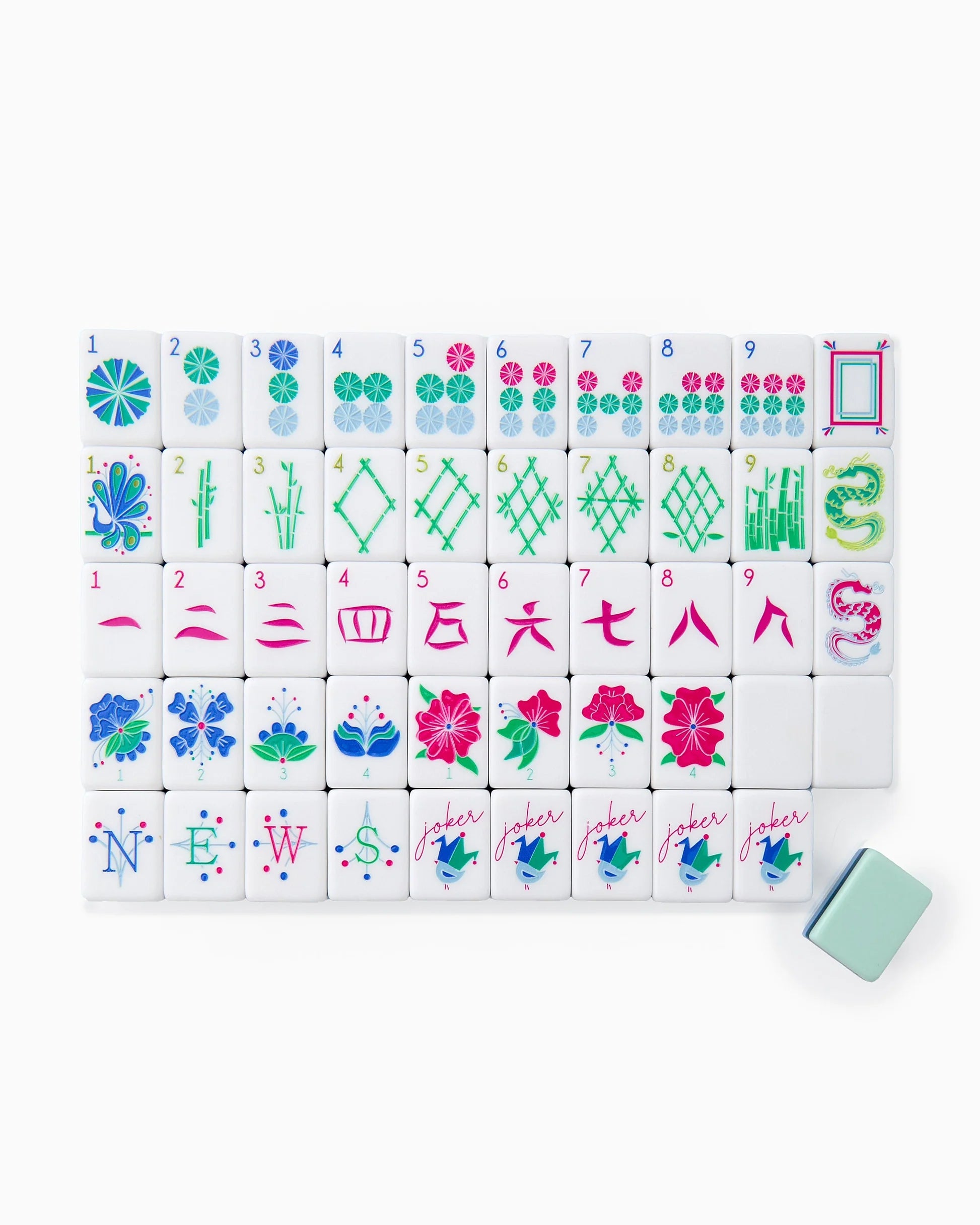 Birdie Mahjong Tile Set