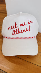 Meet Me in Athens! Rope Hat