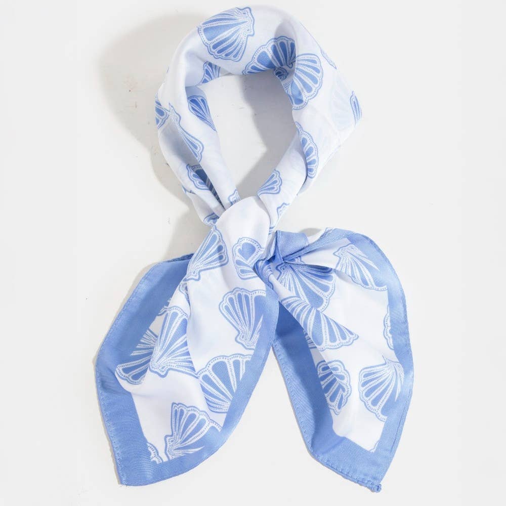 Sealife Seashells Bandana Scarf