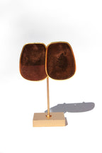 The Celia Earrings- Brown