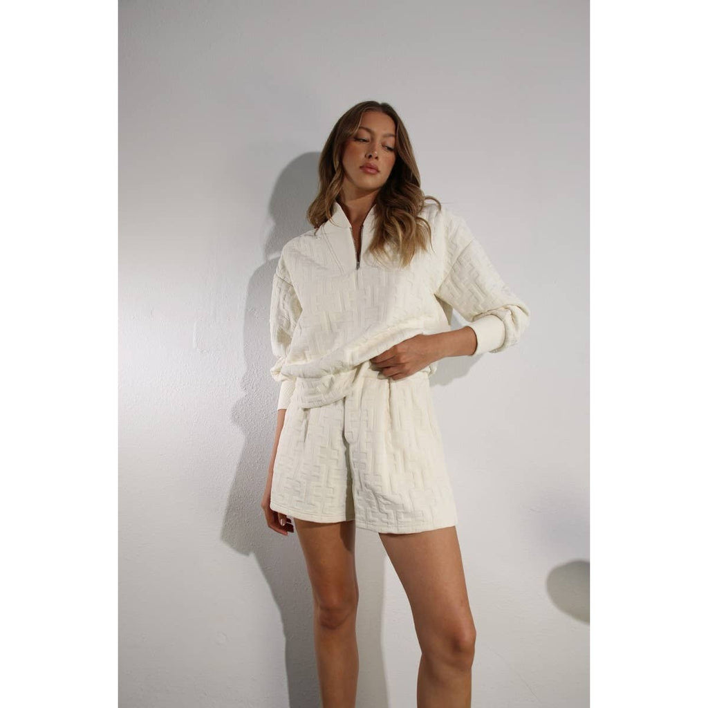 The Bex Shorts - Cream