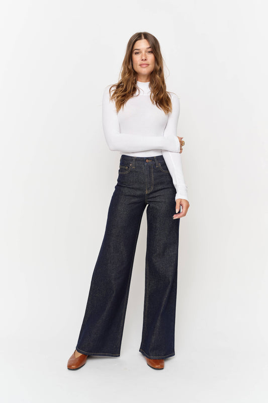 Andrews High Rise Extra Wide Leg - Timbers