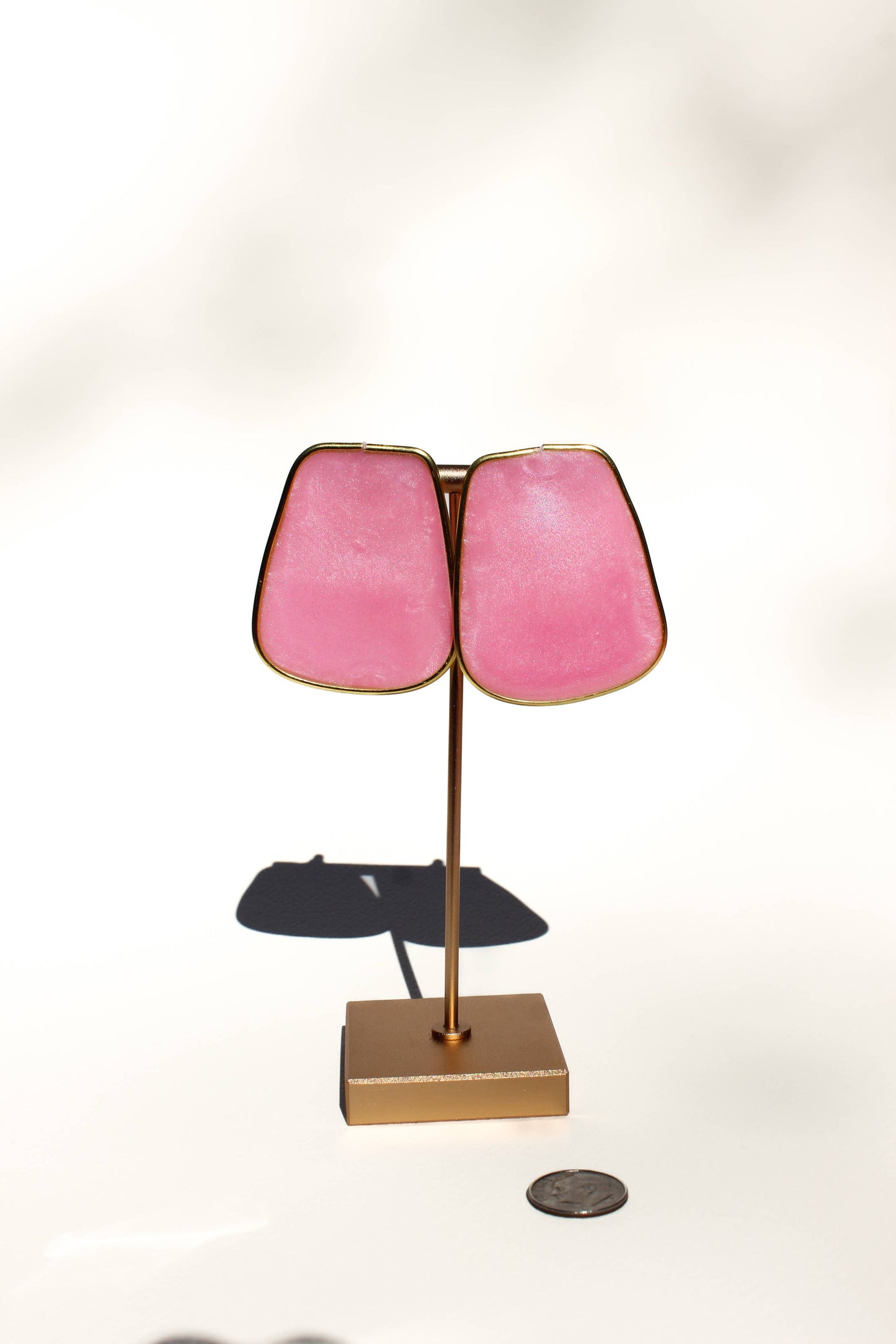 The Celia Earrings- Pink