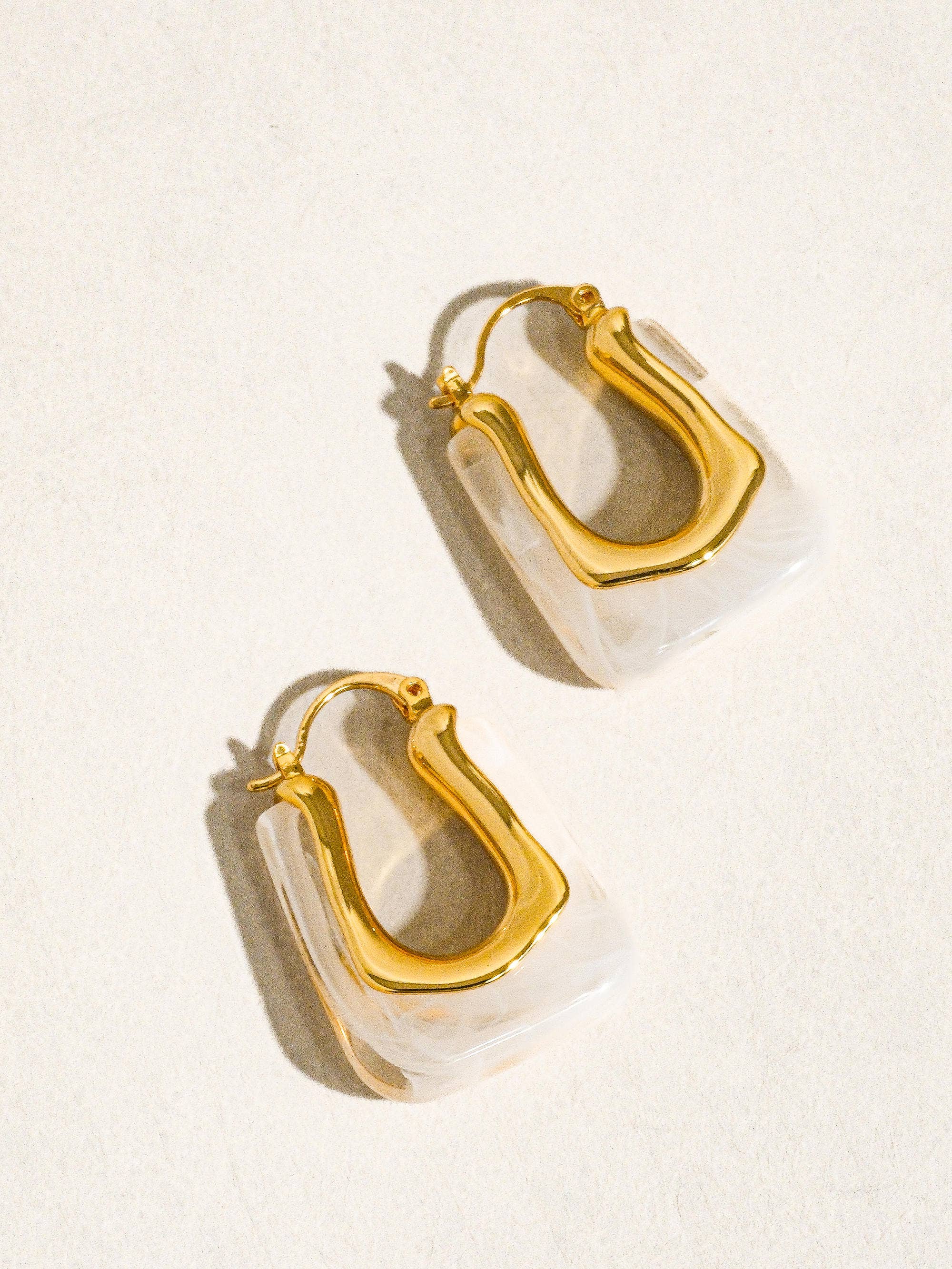 Taylor U Hoop Earrings