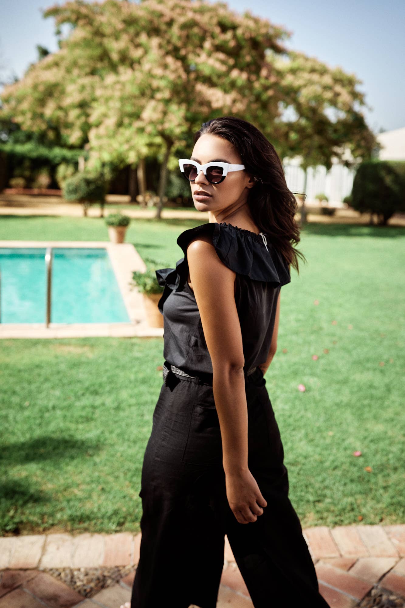 LAMARR LOUVRE Sunglasses