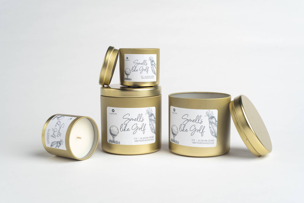 Smells Like Golf Candle Tin