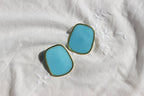 The Celia Earrings- Blue