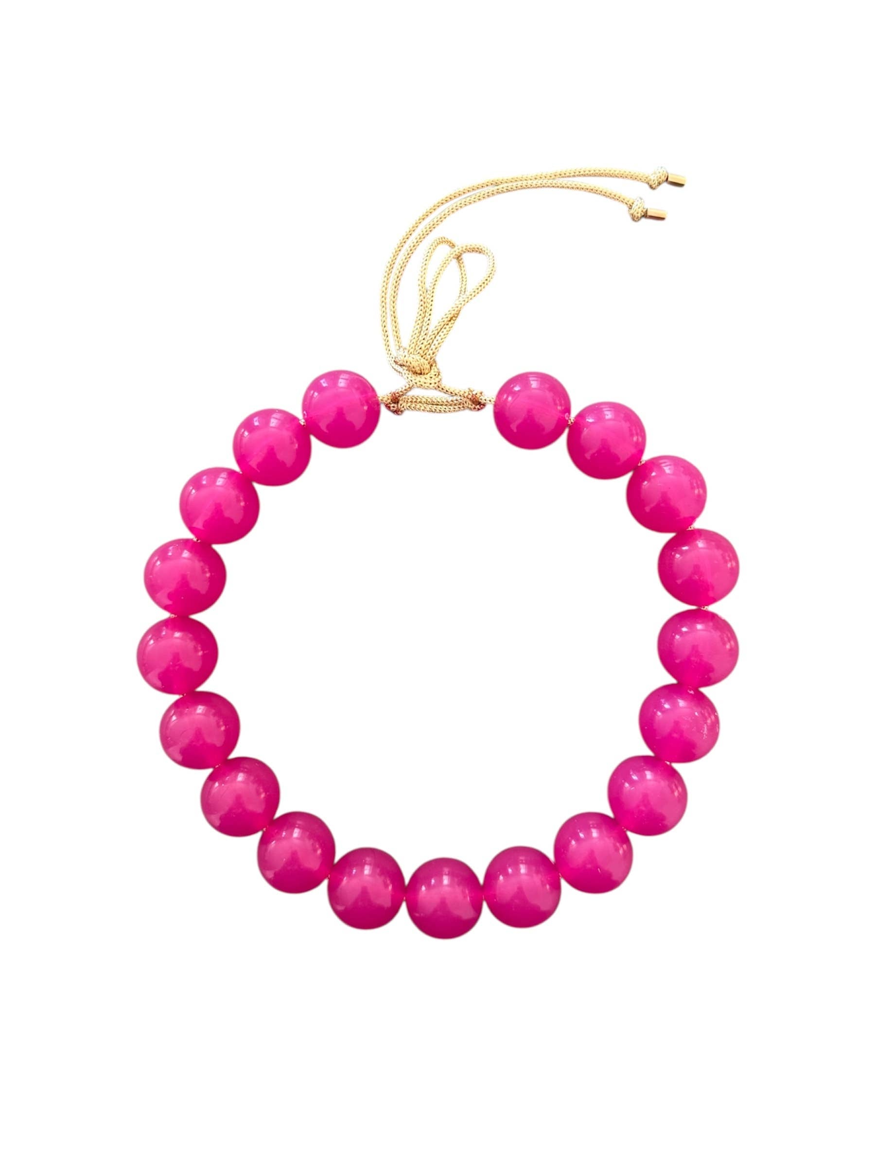 The Jensen Necklace - Hot Pink