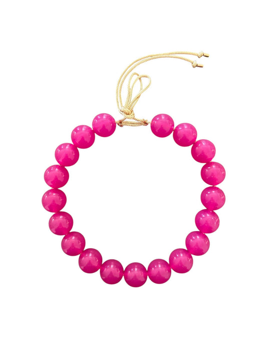 The Jensen Necklace - Hot Pink