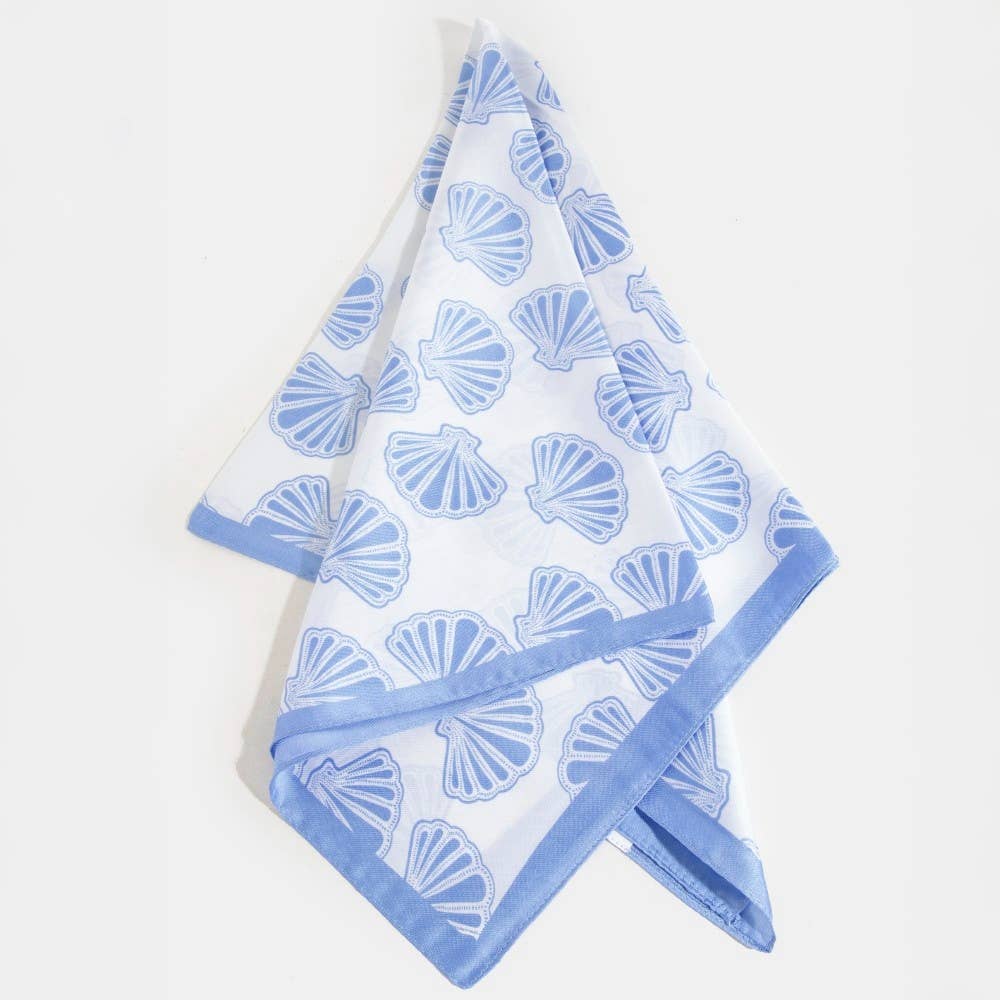 Sealife Seashells Bandana Scarf