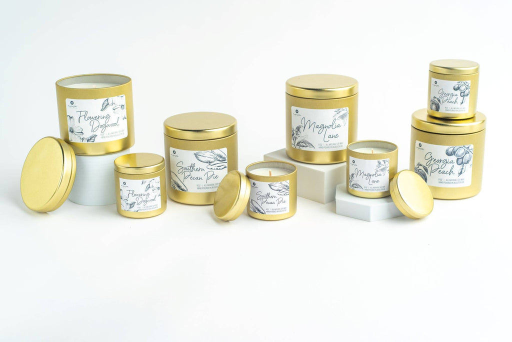 Georgia Peach Candle Tin