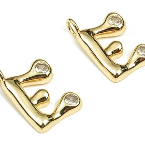 Bubble Letter Charm