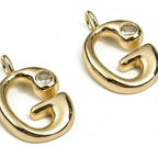 Bubble Letter Charm
