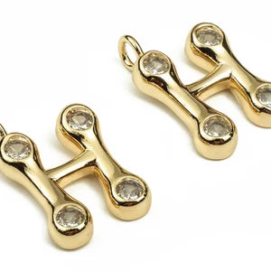 Bubble Letter Charm