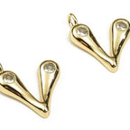 Bubble Letter Charm