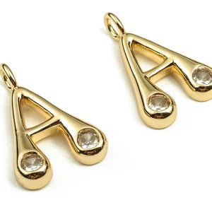 Bubble Letter Charm