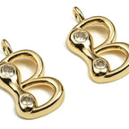Bubble Letter Charm