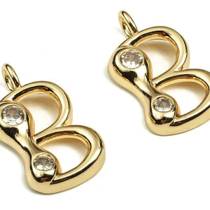 Bubble Letter Charm