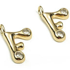 Bubble Letter Charm