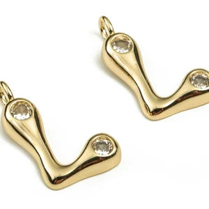 Bubble Letter Charm