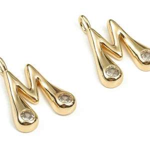 Bubble Letter Charm