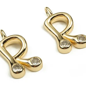 Bubble Letter Charm