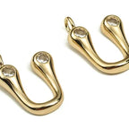 Bubble Letter Charm