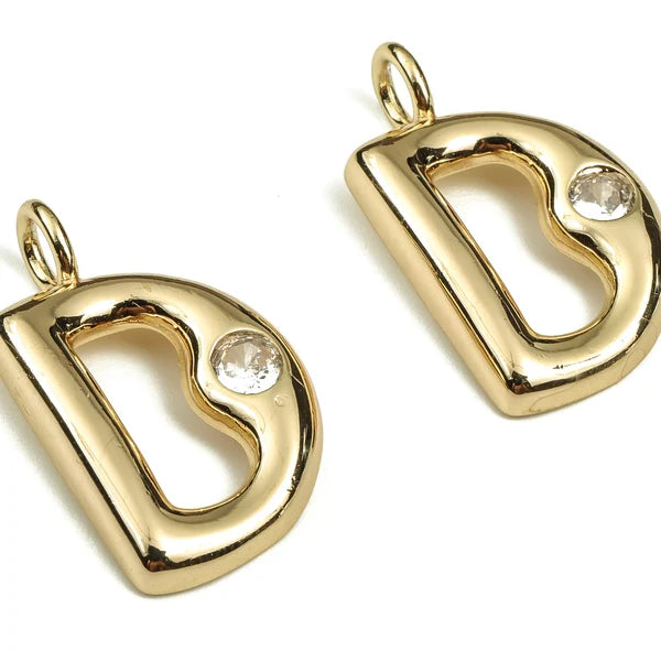 Bubble Letter Charm