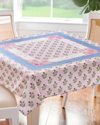 Purple Thistle Mahjong Tablecloth
