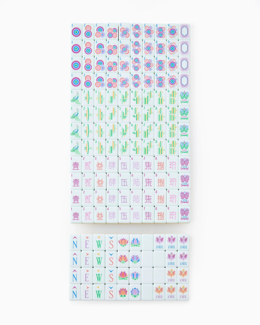 Sorbet Mahjong Tile Set